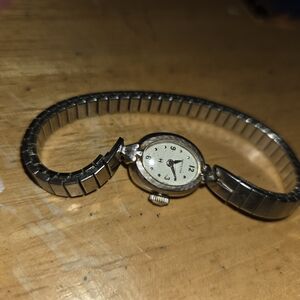Silver Women's Vintage Watch.